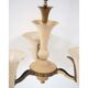 Lot luminaires années 40