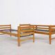 Pair of beds Atelier Saint Sabin 1951 reconstruction