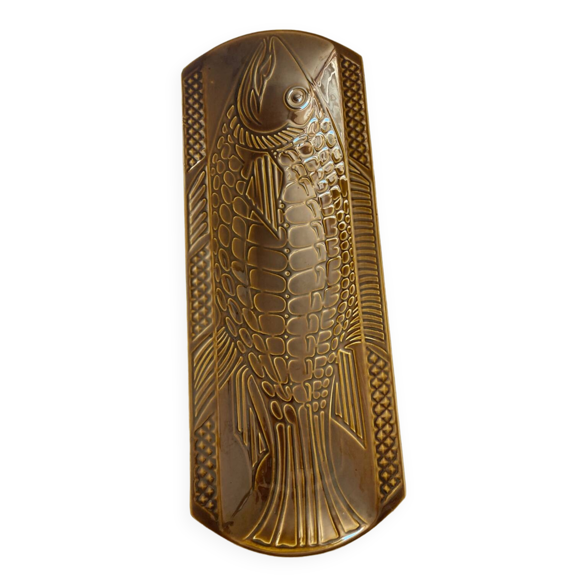 Fish dish Sarreguemines Digoin