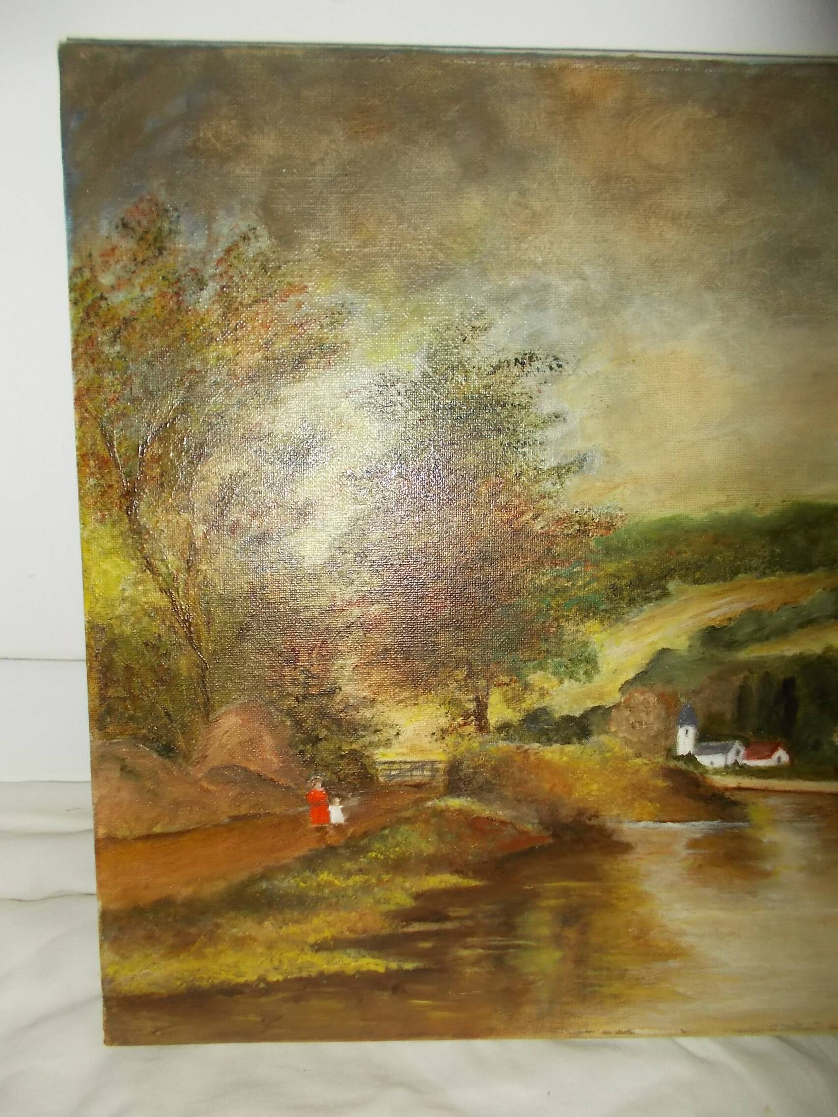 Oil painting on canvas