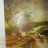 Tableau huile sur toile