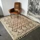 Berber carpet, 200cm x 145cm, diamond pattern, ethnic