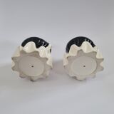 Paire de coquetiers Pierrot