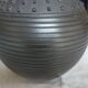 Romania black vintage ceramic vase