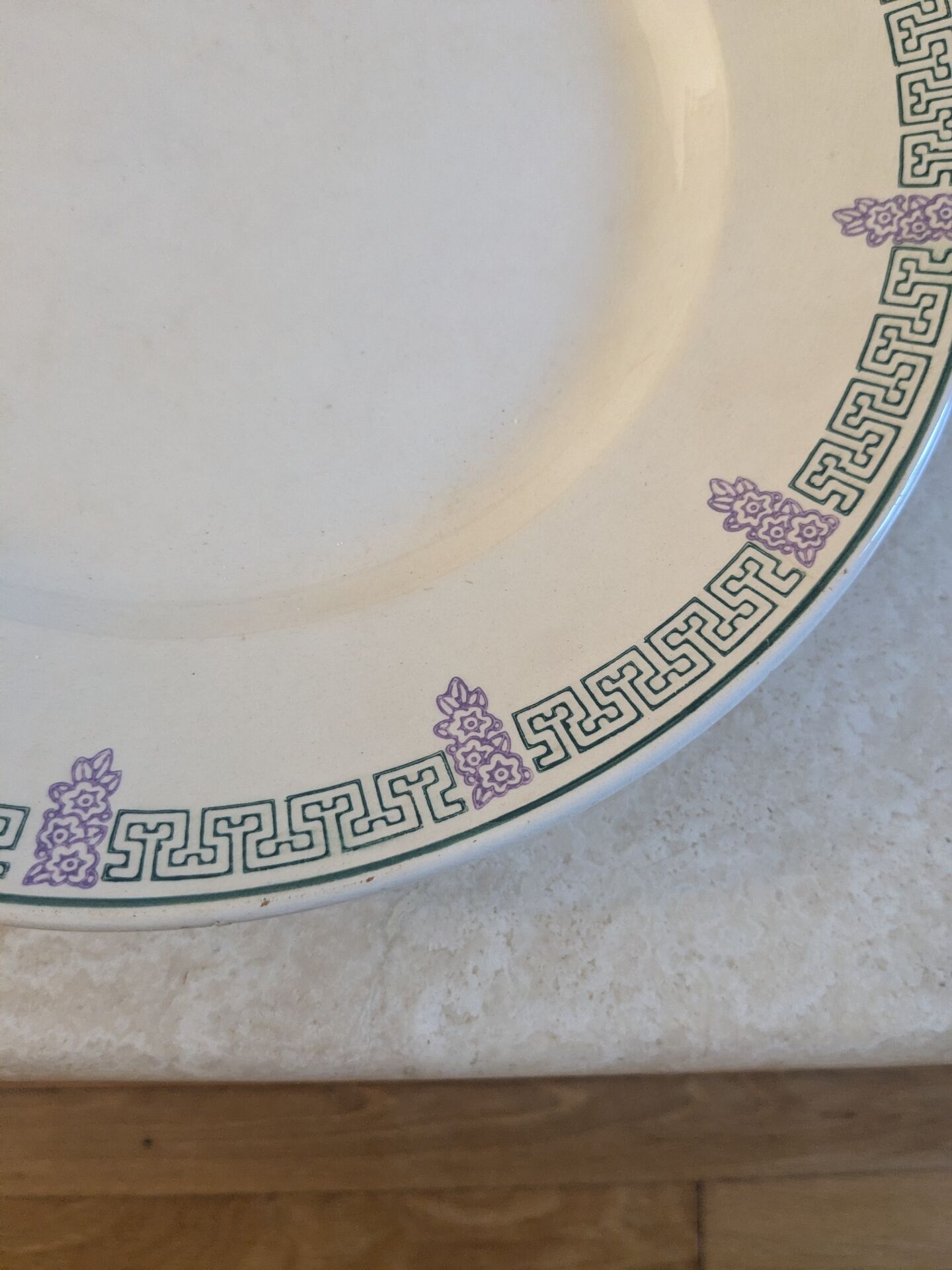 Two Longwy Janina serving dishes