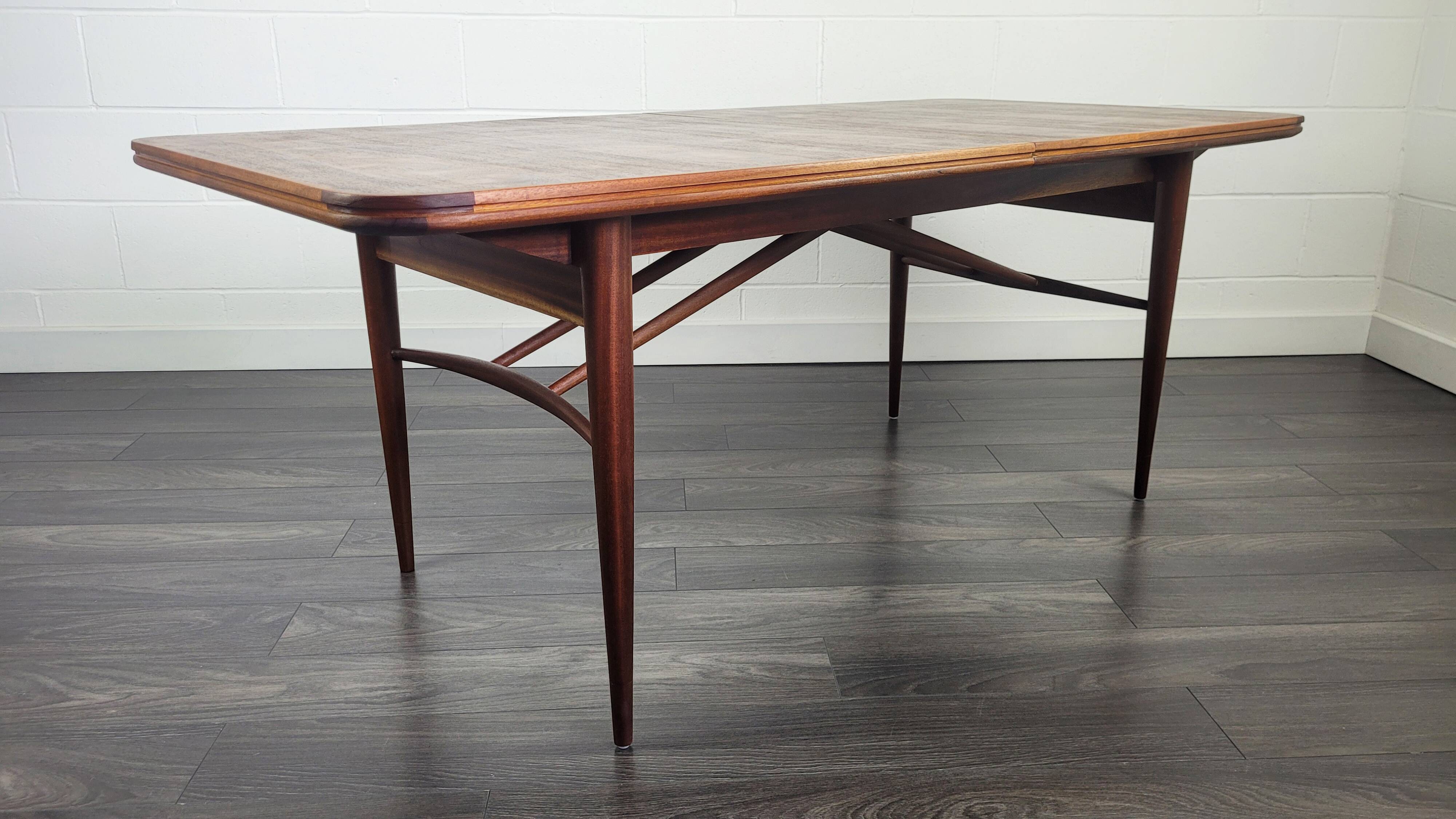 Table de salle à manger extensible archie shine, 1960s