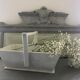 Winegrower's basket, garden or interior decoration