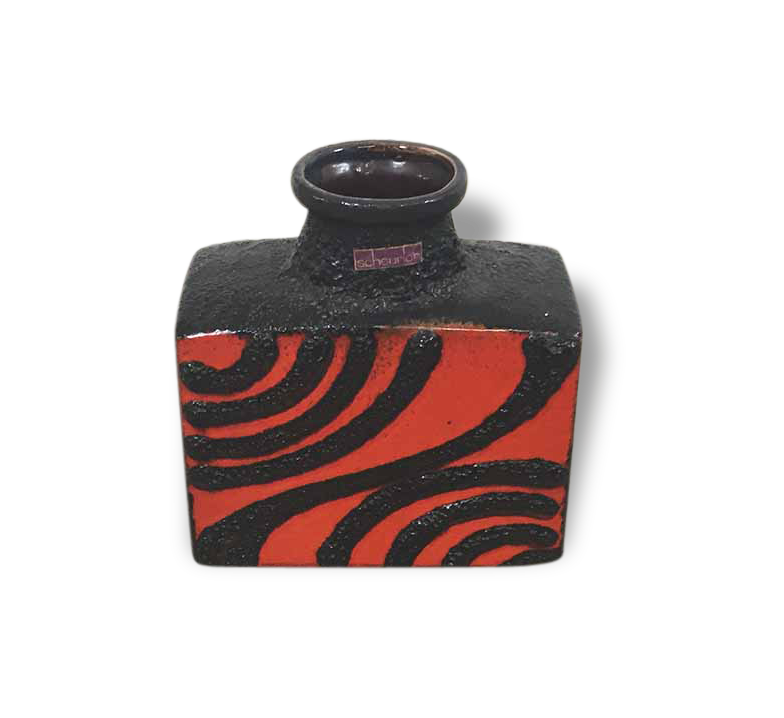 Vase Fat lava 1970