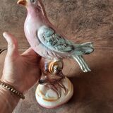 Italian ceramic dove-shaped trinket