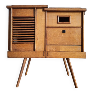 Meuble hi-fi vintage, - ancienne