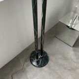 Italian style marble effect halogen floor lamp