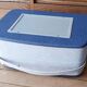 Vintage monophonic HiFivox electrophone produced by Barbieri. Turntable record player 60s