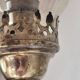 2-light wall light in brass and glass tulips