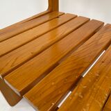 Vintage Pinewood dining chair 70's minimalist design