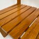 Vintage Pinewood dining chair 70's minimalist design