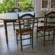 wooden table brand "Un Jardin en Plus", model Giverny