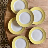 Set of 6 vintage dessert plates