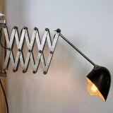 Industrial Midcentury Scissor Wall Lamp, 1950s