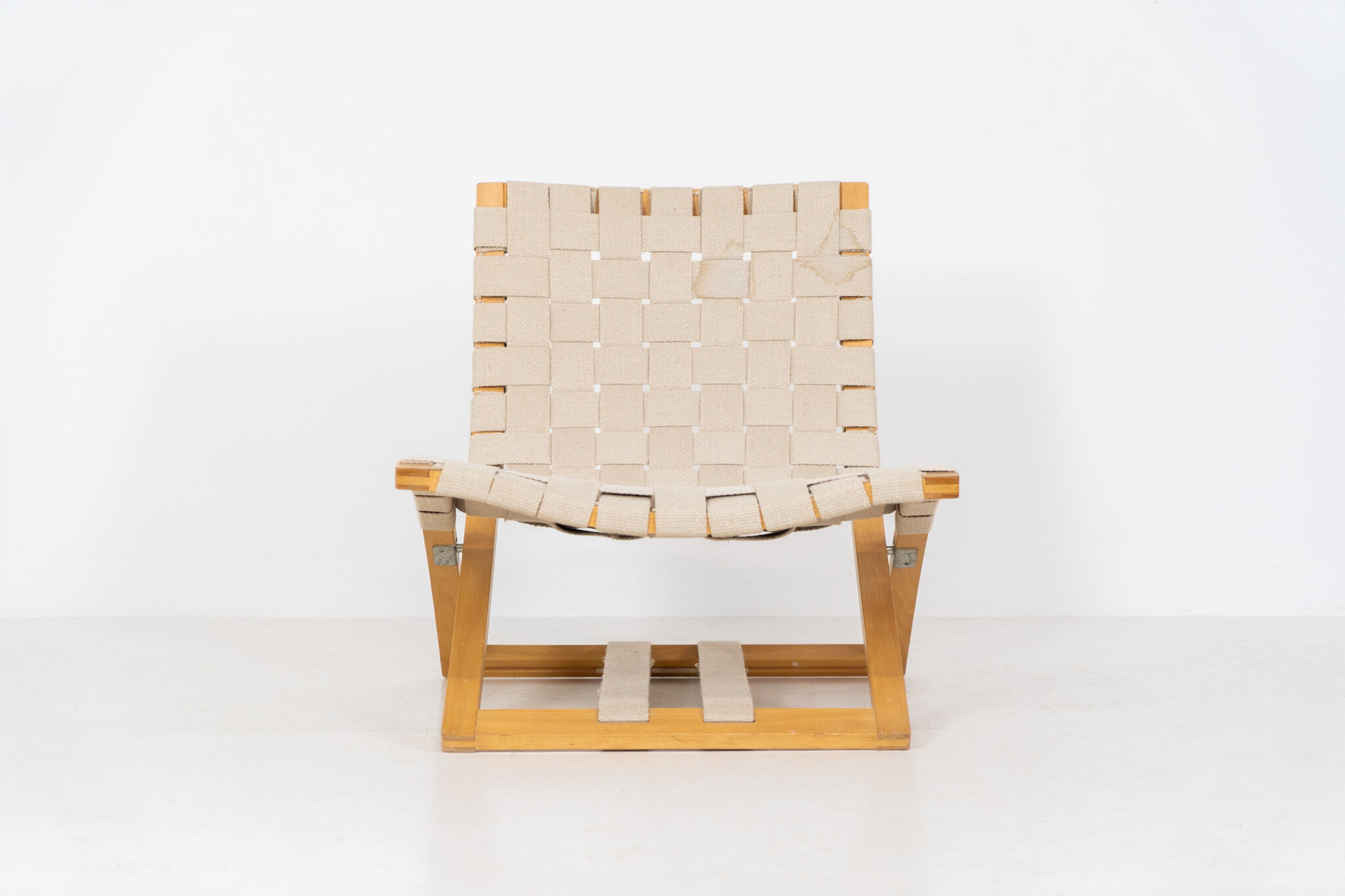 Rare chaise pliante d'Ingmar Relling pour Westnofa