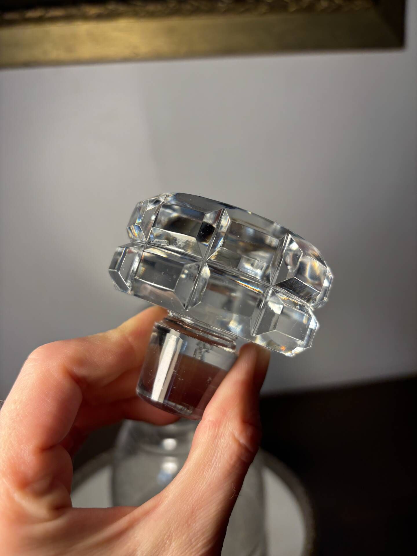 Carafe Baccarat Michel Ange avant 1936