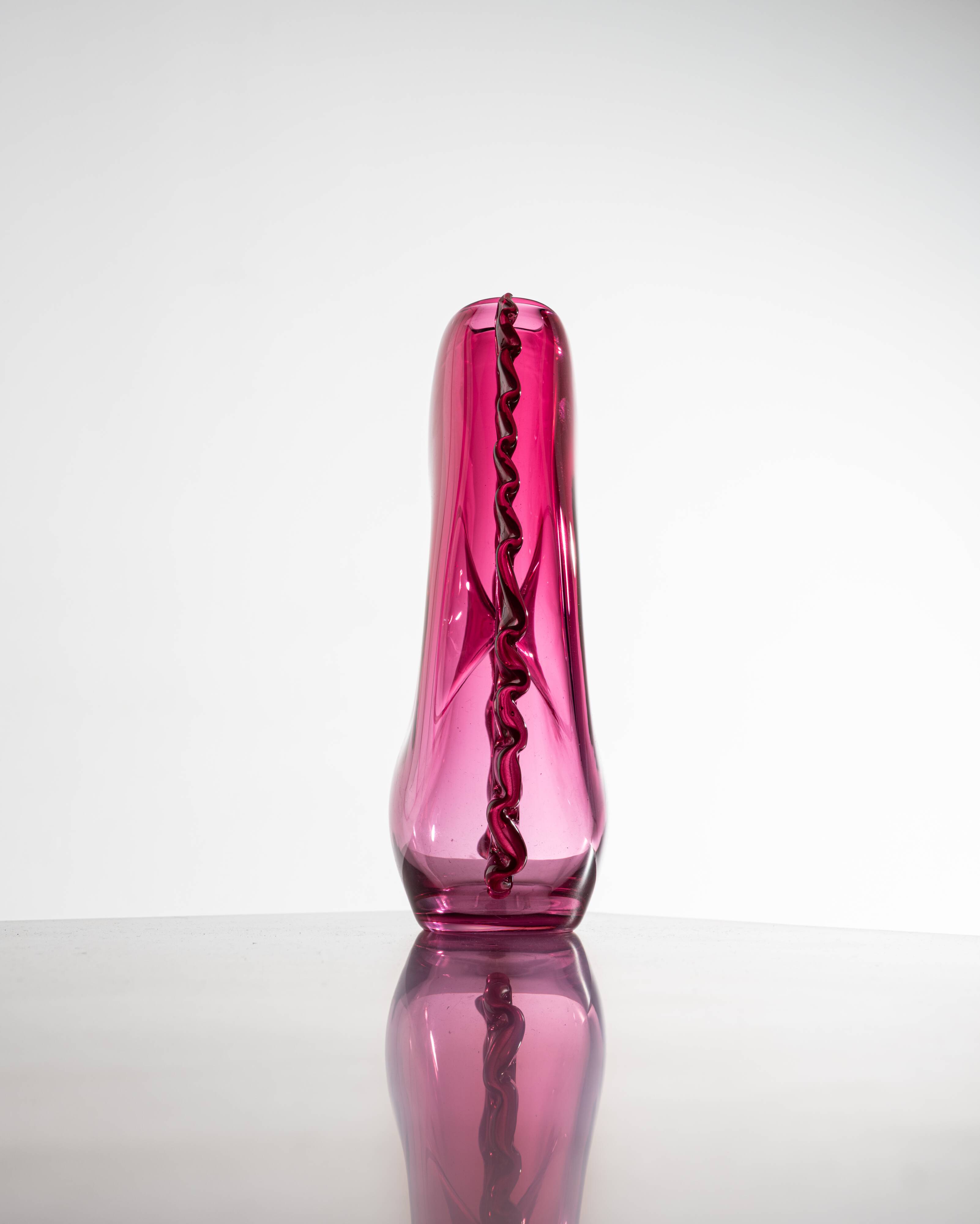 Vase "Piscis Couture" rose
