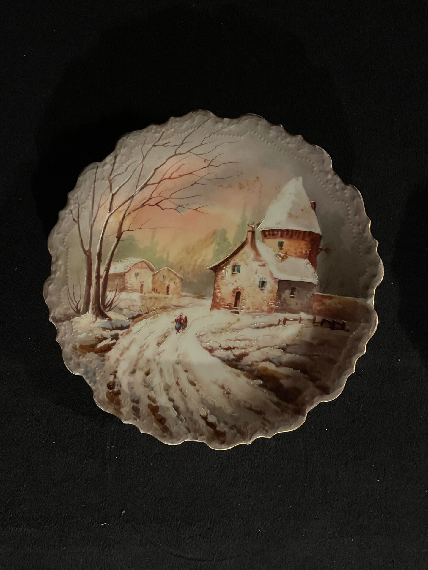Assiettes porcelaine de Limoges