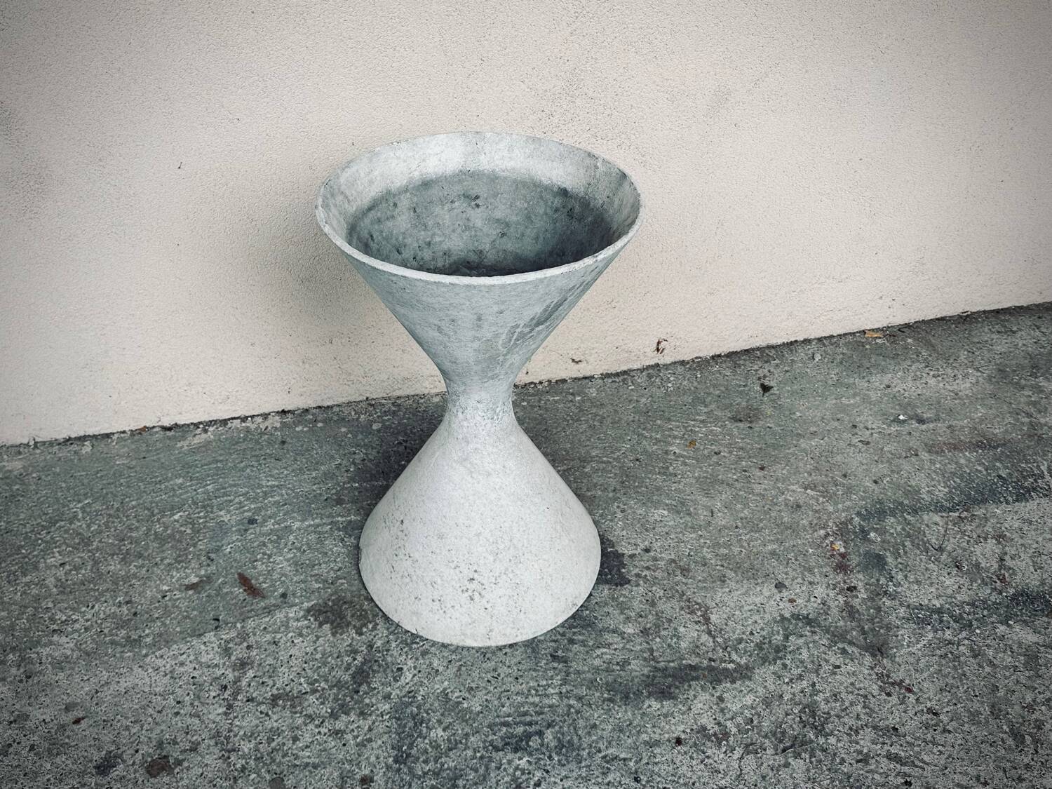 Vintage Diabolo architectural planter by Anton Bee, 1950s