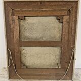 Oil painting on canvas – Portrait of a woman with glasses – 18th century