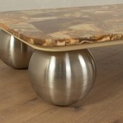 Table basse exclusive en onyx