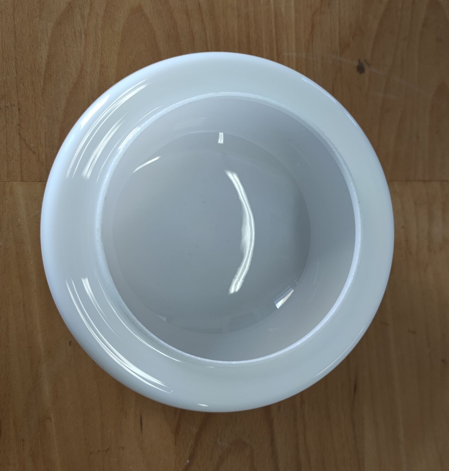 Opaline ceiling lamp