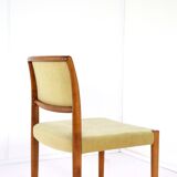 Set of 4 Niels O Möller model 80 chairs vintage danish design