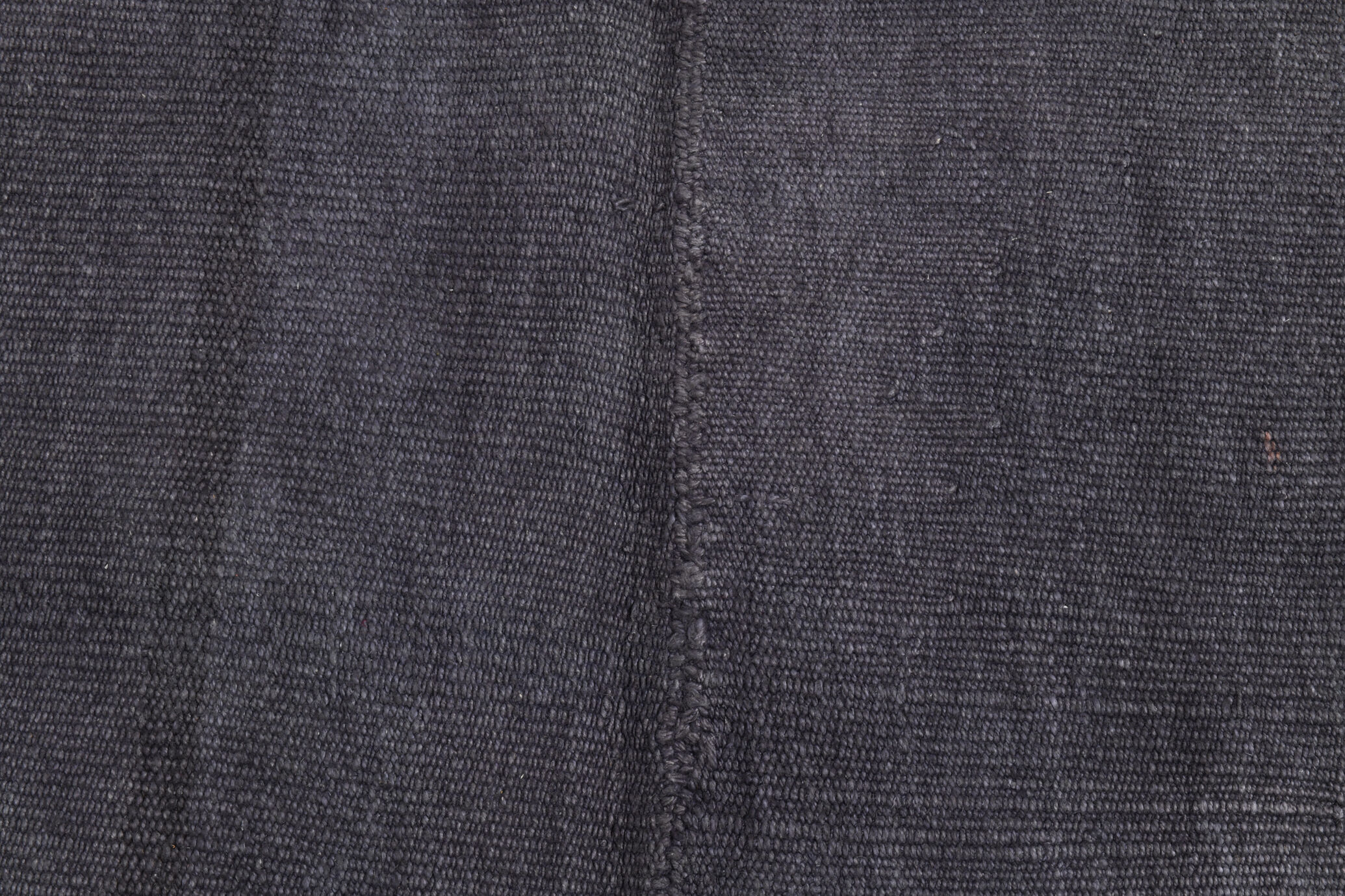 Patchy handmade hemp rug, 164x204cm