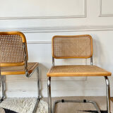 Set of 4 Cesca B32 chairs