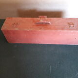 Painted wood toolbox