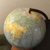 Globe terrestre Girard et Barrère