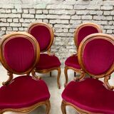 4 medallion chairs