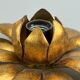 Wall sconce in brass
