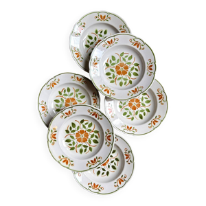 6 assiettes creuses en