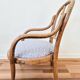 Fauteuil enfant vintage en bois courbé
