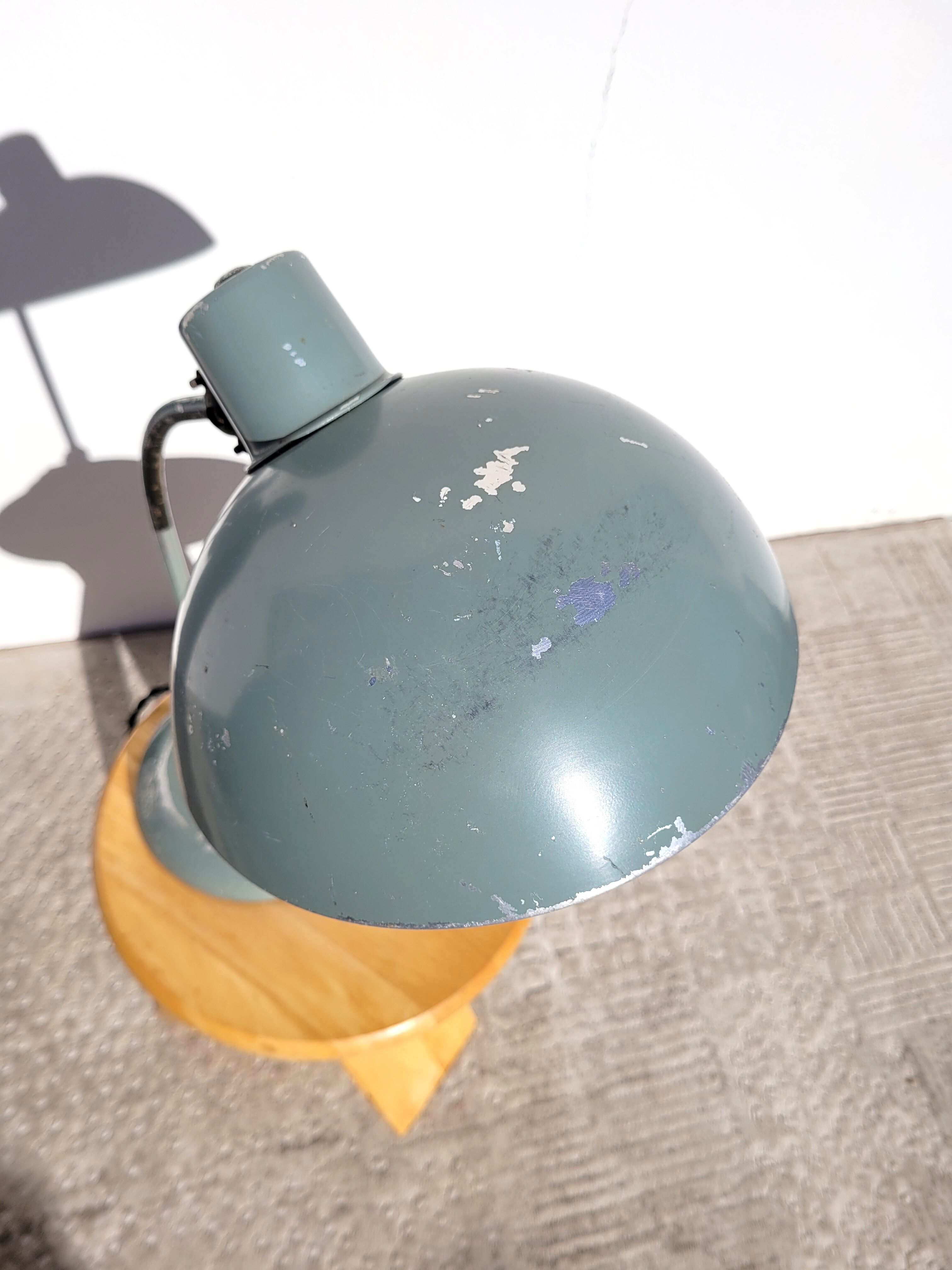 Industrial vintage table lamp