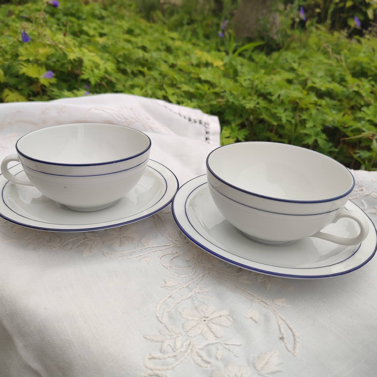 Seltmann Weiden Bavaria porcelain cup and saucer duo