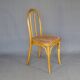 Set of 4 THONET chairs No. A 738 from 1920, caned - bistro -