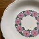 Vintage German porcelain flower plate