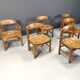 Rainer Daumiller pine wood dining chairs for Hirthals Savvaerk