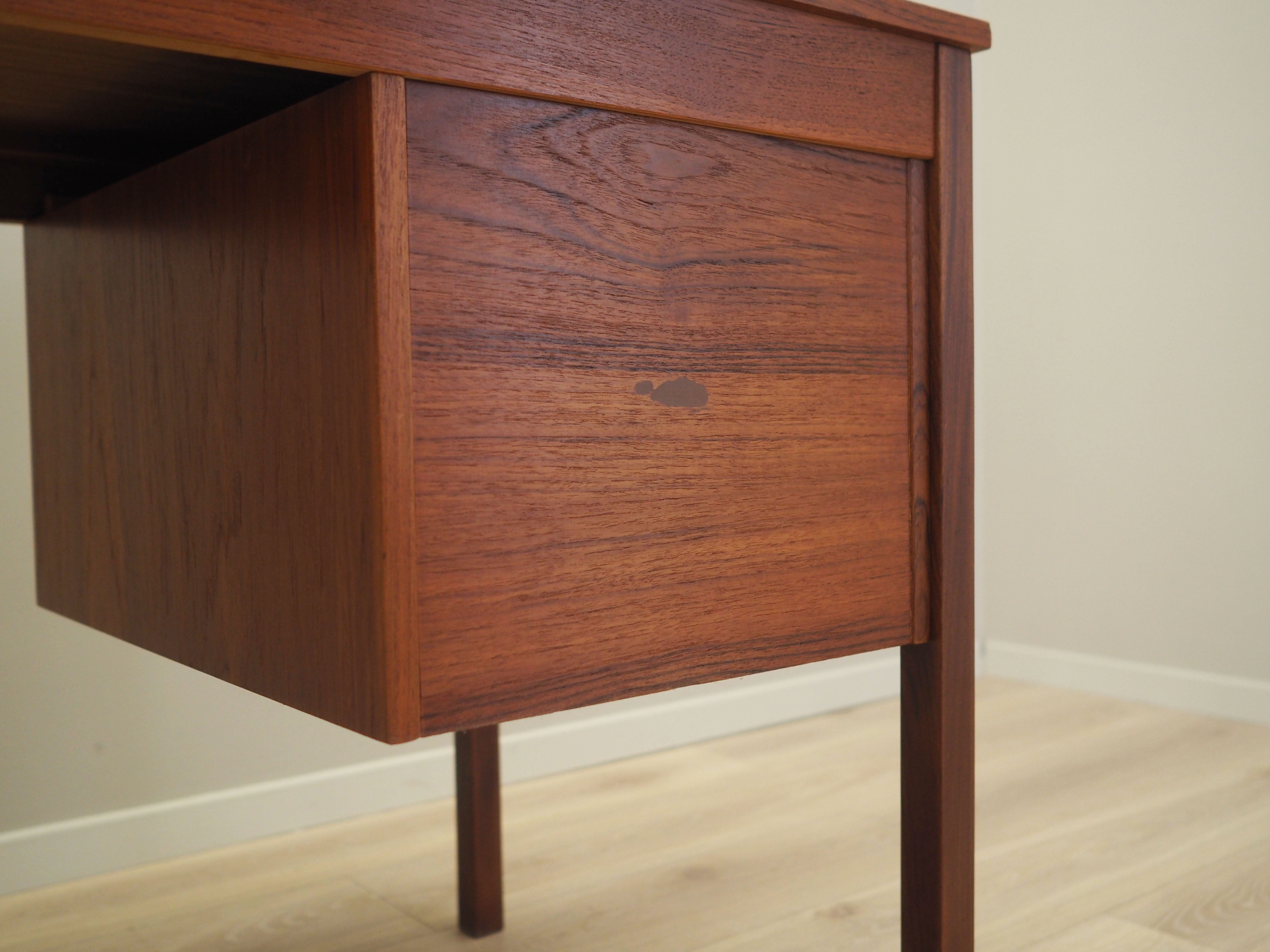 Teak desk, Danish design, 1970s, made in Denmark