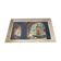 Framed oil fountain painting