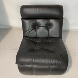 Brown leather heater