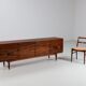 IB Kofod Larsen “FA-66” sideboard in rosewood Faarup Denmark 1960
