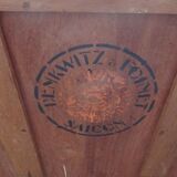Cubist Art deco style mahogany sideboard