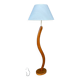 Lampadaire courbé style scandinave